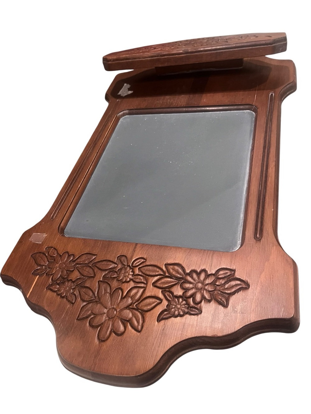 Vintage Handmade
Wooden Chalkboard/ Message Board Carved
Scroll Cabin